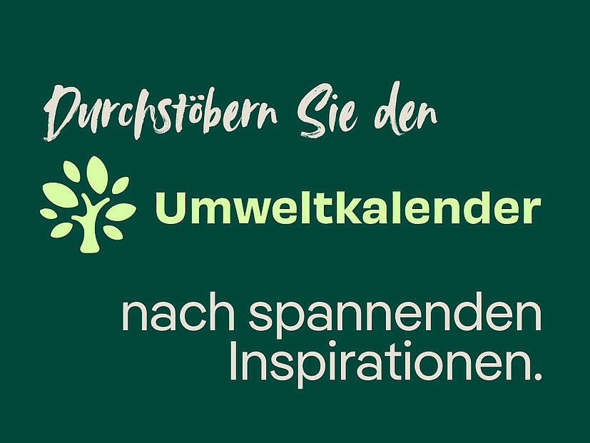Umweltkalender entdecken