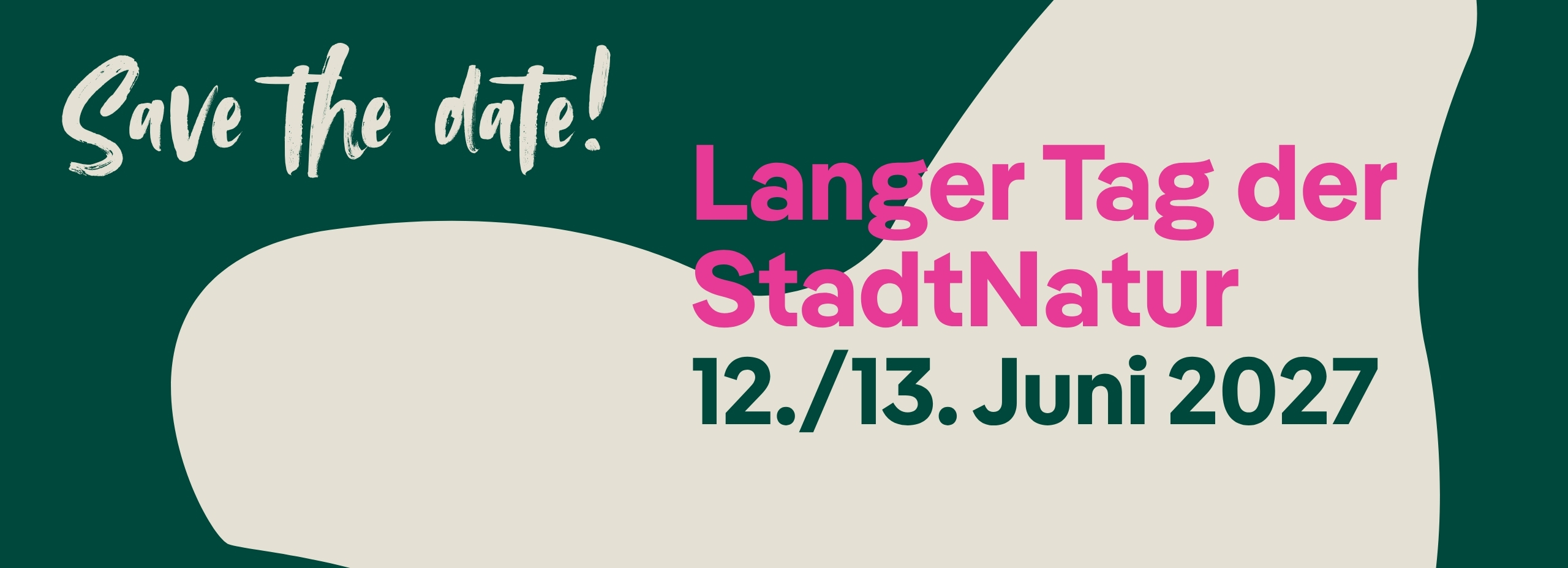 Save The Date: Langer Tag am 12./13. Juni 2027